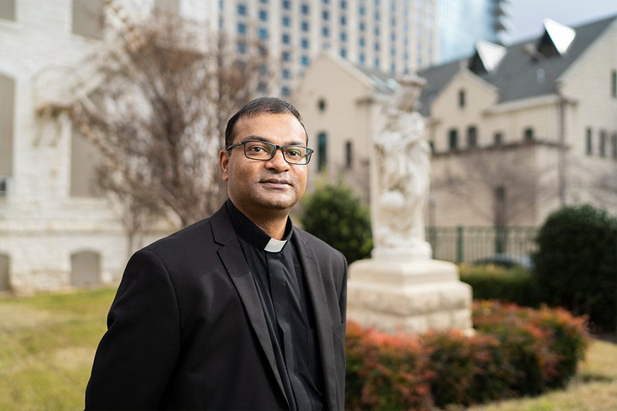 Cooperating with the Holy Spirit: Father Binoy Kurian, TOR, named hospital chaplain