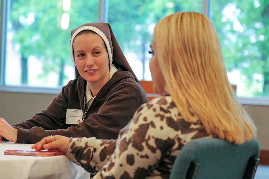 Young women reflect on vocations at FIAT retreat